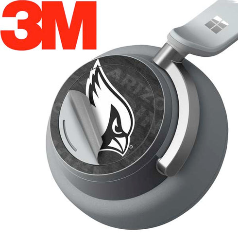 NFL Arizona Cardinals Black & White Surface Headphones Skin